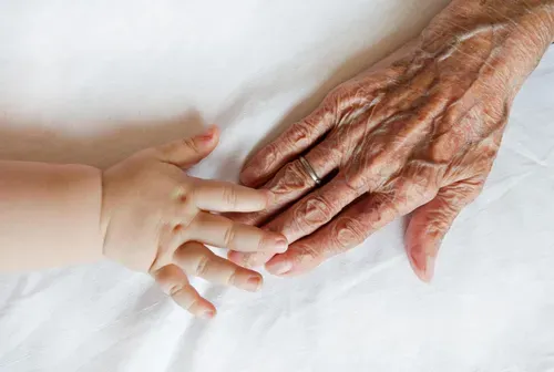 aging hands