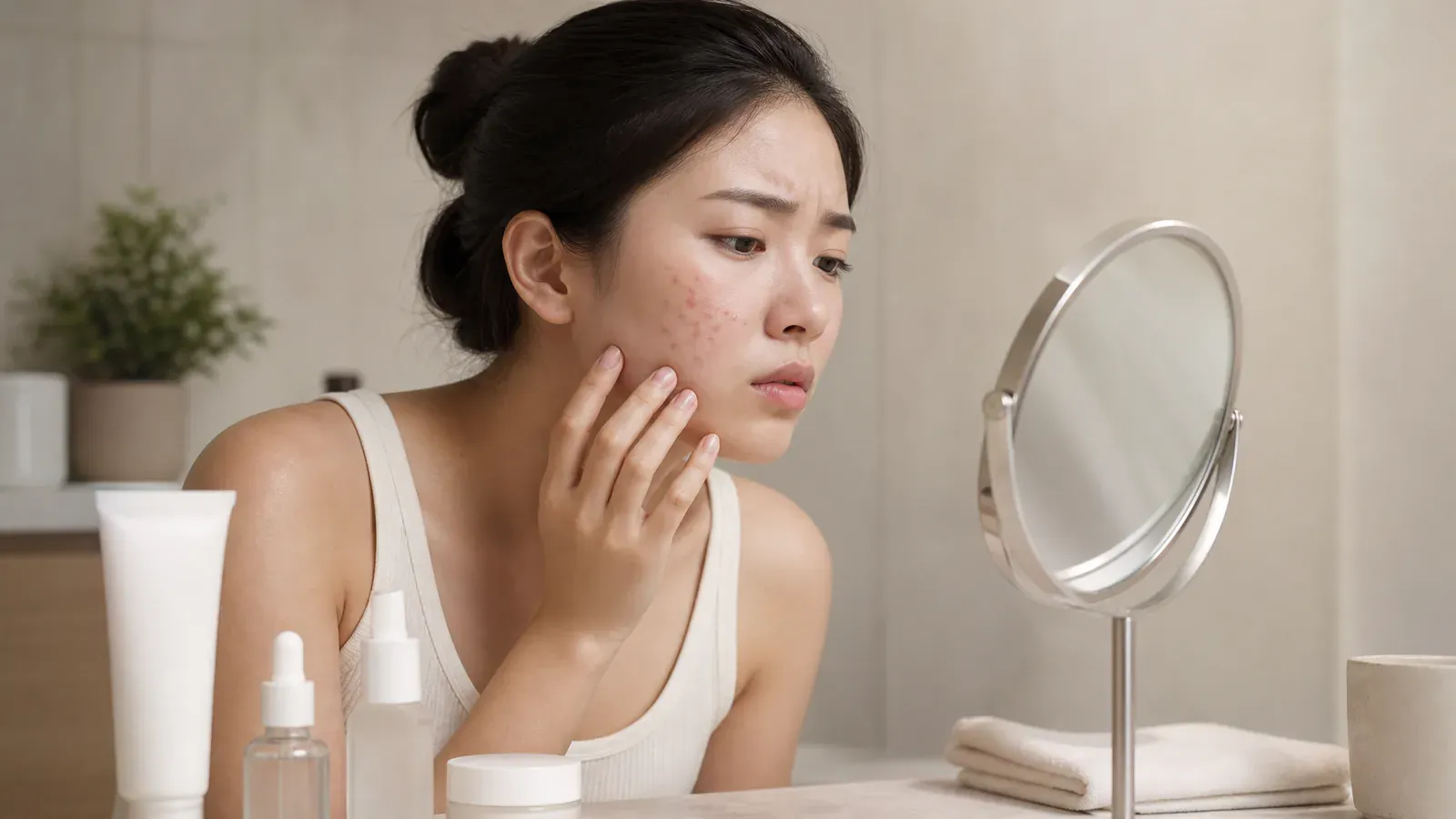 “抗痘妙法:揭开暗疮的真相与市面小物的真实效果”的专题图片