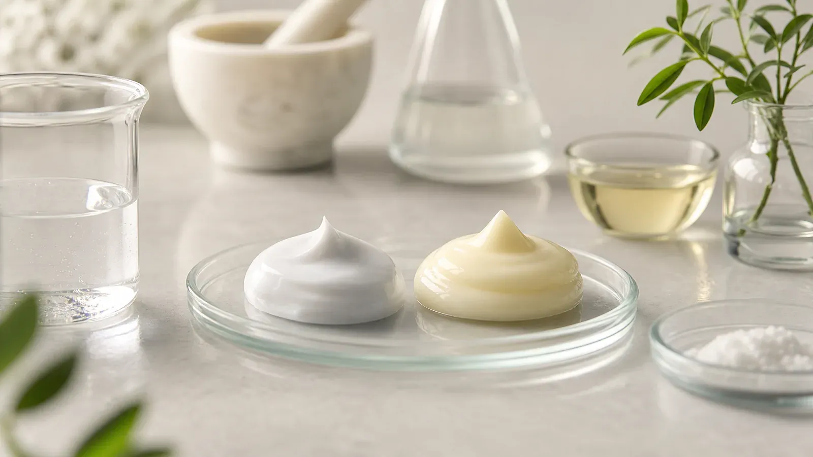 Editorial image for Basic Cosmetic Formulations: Emulsions: The Fundamental Nature of Creams and Lotions as Oil-in-Water (O/W) or Water-in-Oil (W/O) Emulsions