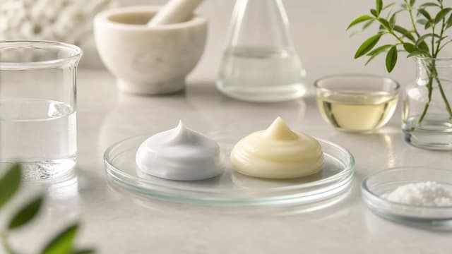 Editorial image for Basic Cosmetic Formulations: Emulsions: The Fundamental Nature of Creams and Lotions as Oil-in-Water (O/W) or Water-in-Oil (W/O) Emulsions