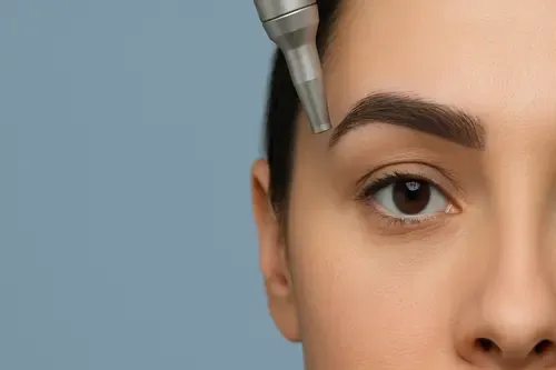 brow tattoo removal