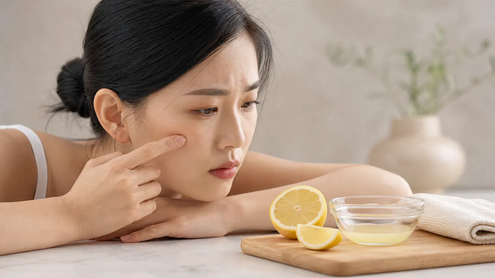 “自然护肤:使用柠檬汁于肌肤的风险”的专题图片