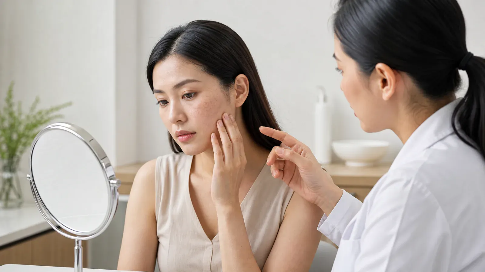 “导航面部色素沉着:有效治疗和针对黑斑的个性化护理”的专题图片