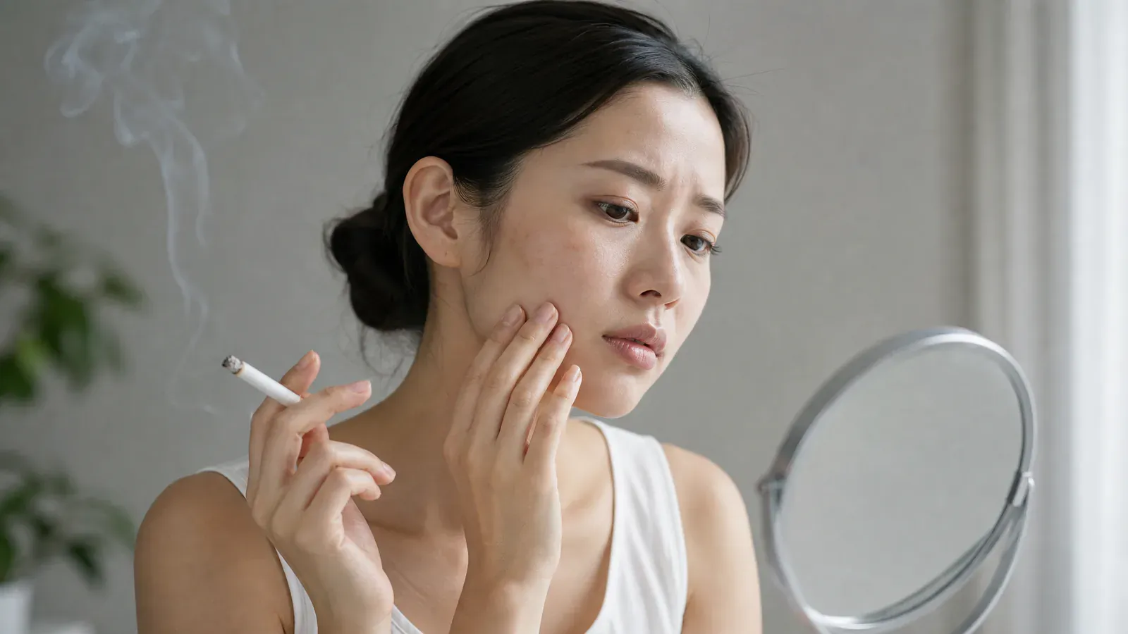 「吸煙對皮膚的影響:你的美麗小心翼翼被摧毀」的專題圖片