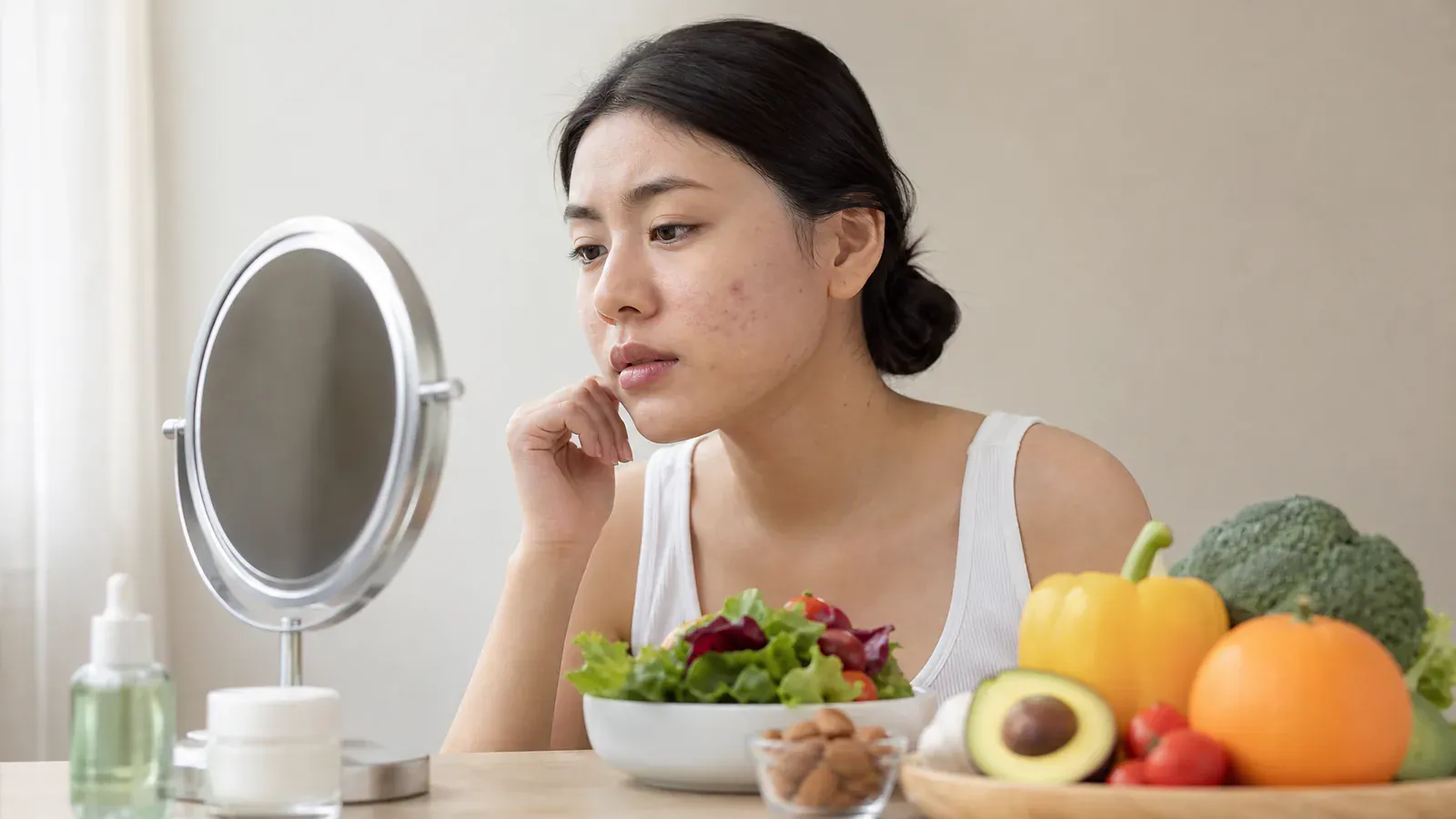 「暗瘡的真相:油性肌膚的護理與飲食關聯」的專題圖片