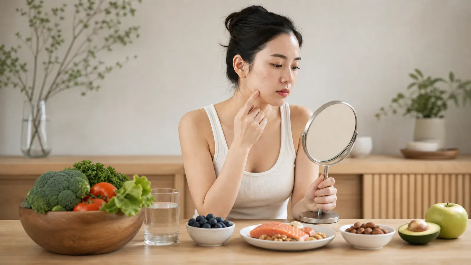 “饮食与痘痘的终极指南:探索联系以获得清晰肌肤”的专题图片